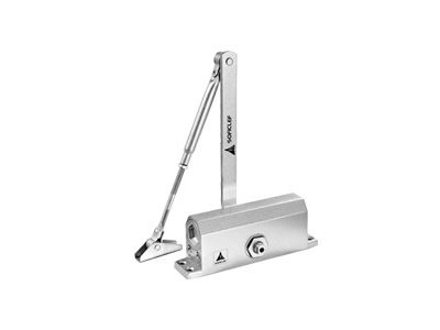 Pousse porte hydrolique (groume) aluminium coul fp-45 ** SOFICLEF