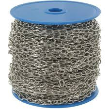 Chaine 08 chrome bobine 25 m **