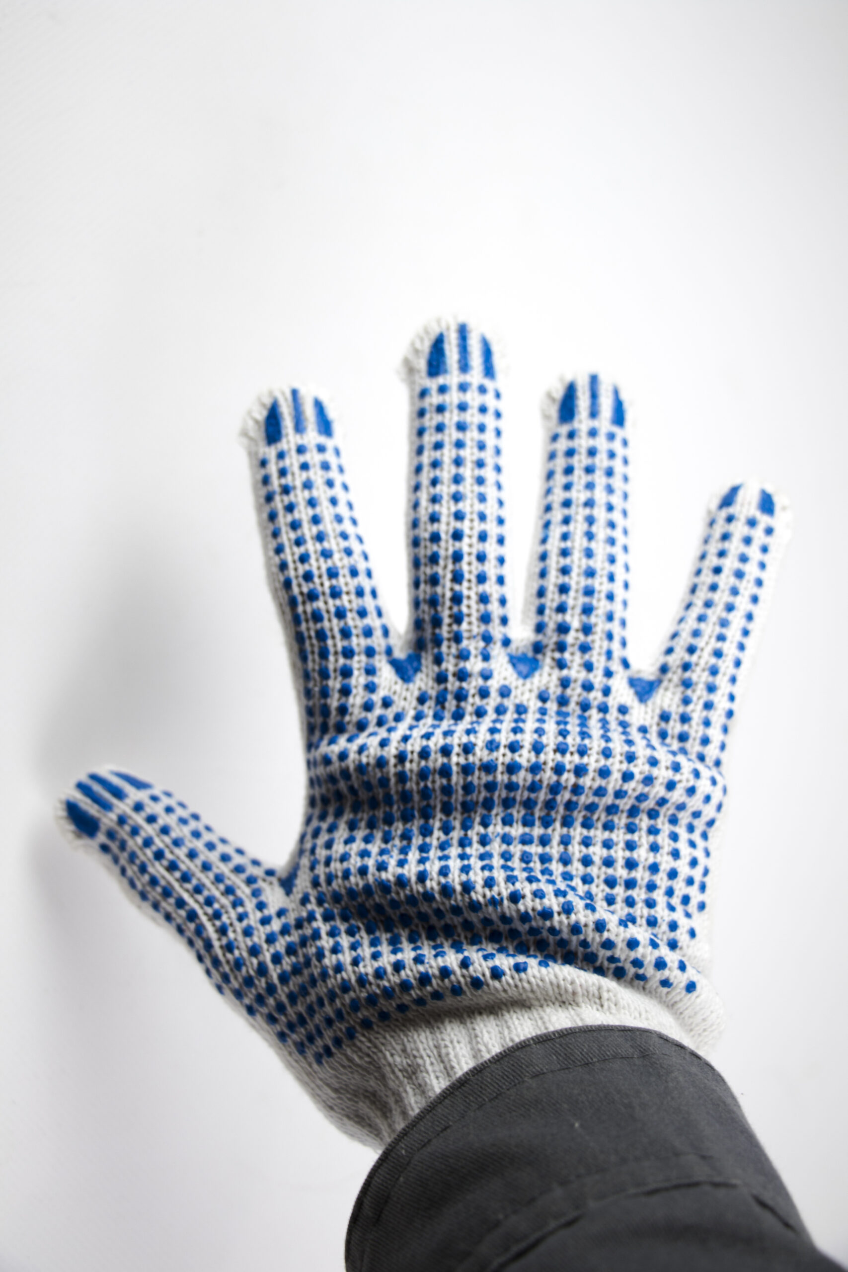 Gant tissu pique (12 pcs) ** DELTAPLUS