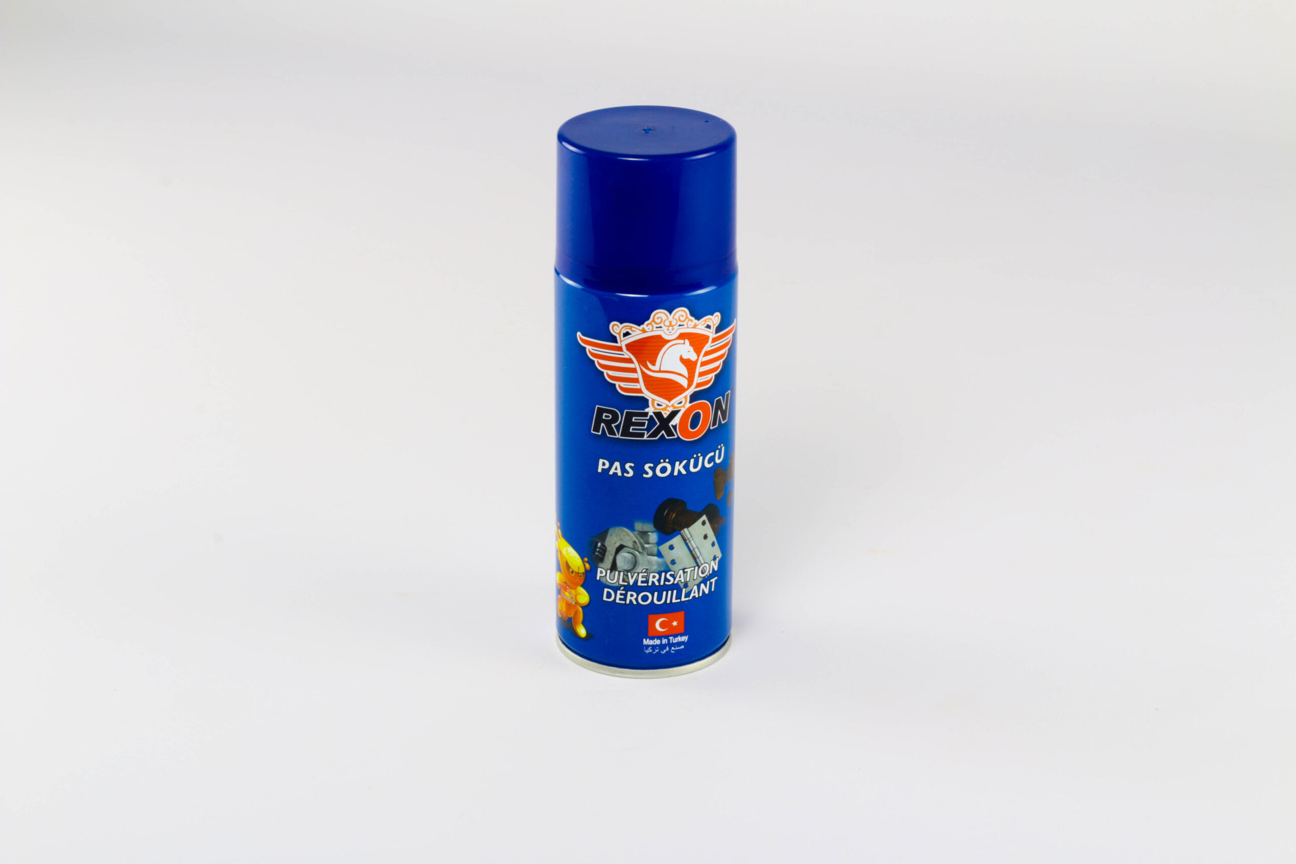 Degrippant en spray bleu 400 ml ( 12 pcs ) ** REXON