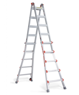 Echelle pliante 4*5 marches aluminium ** ECH-PLUS