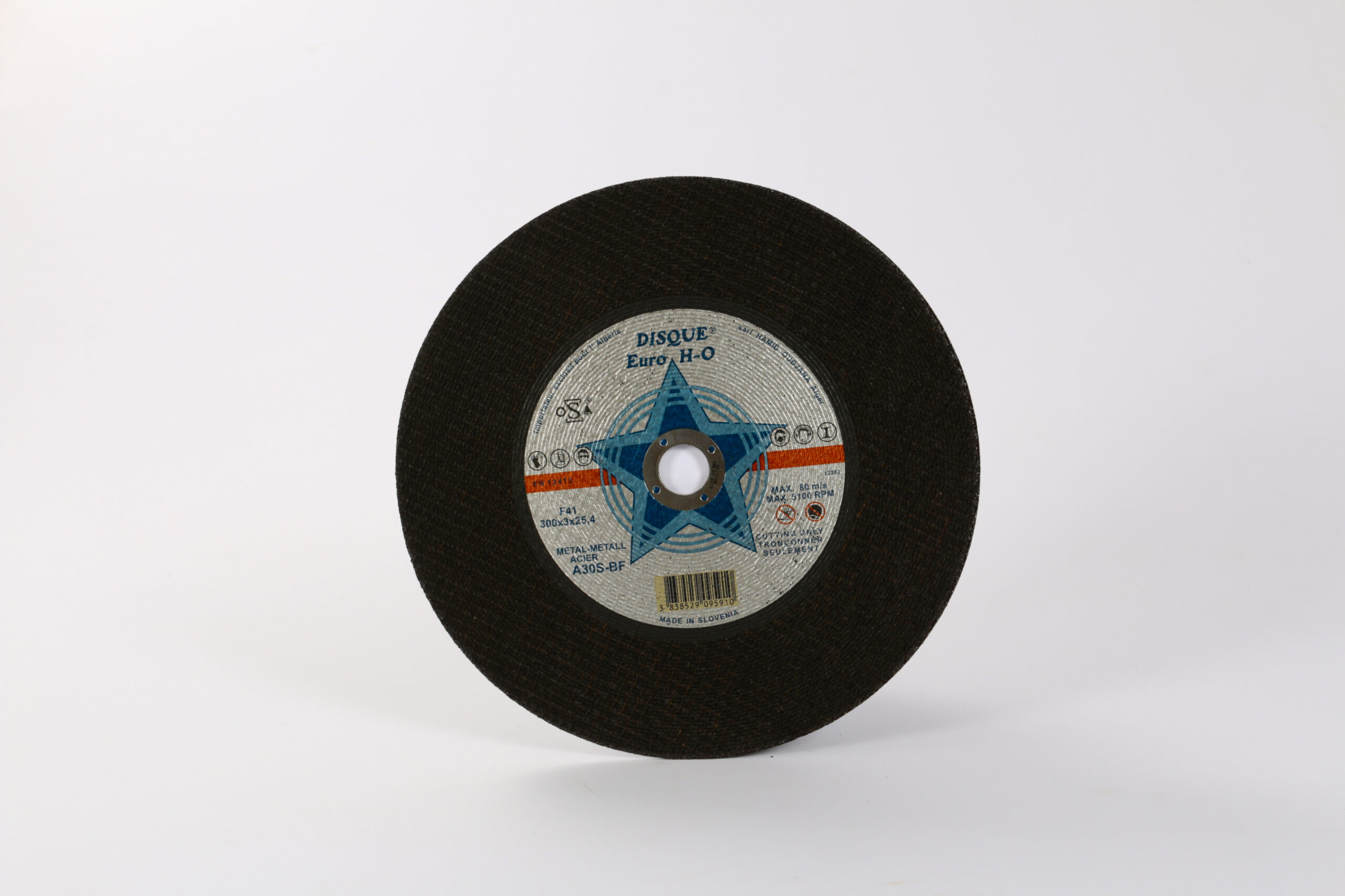 Disque a couper acier 300*3*25 ( B/25 PCS ) ** EURO-HO