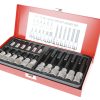 Jeu de douilles torx 1/4