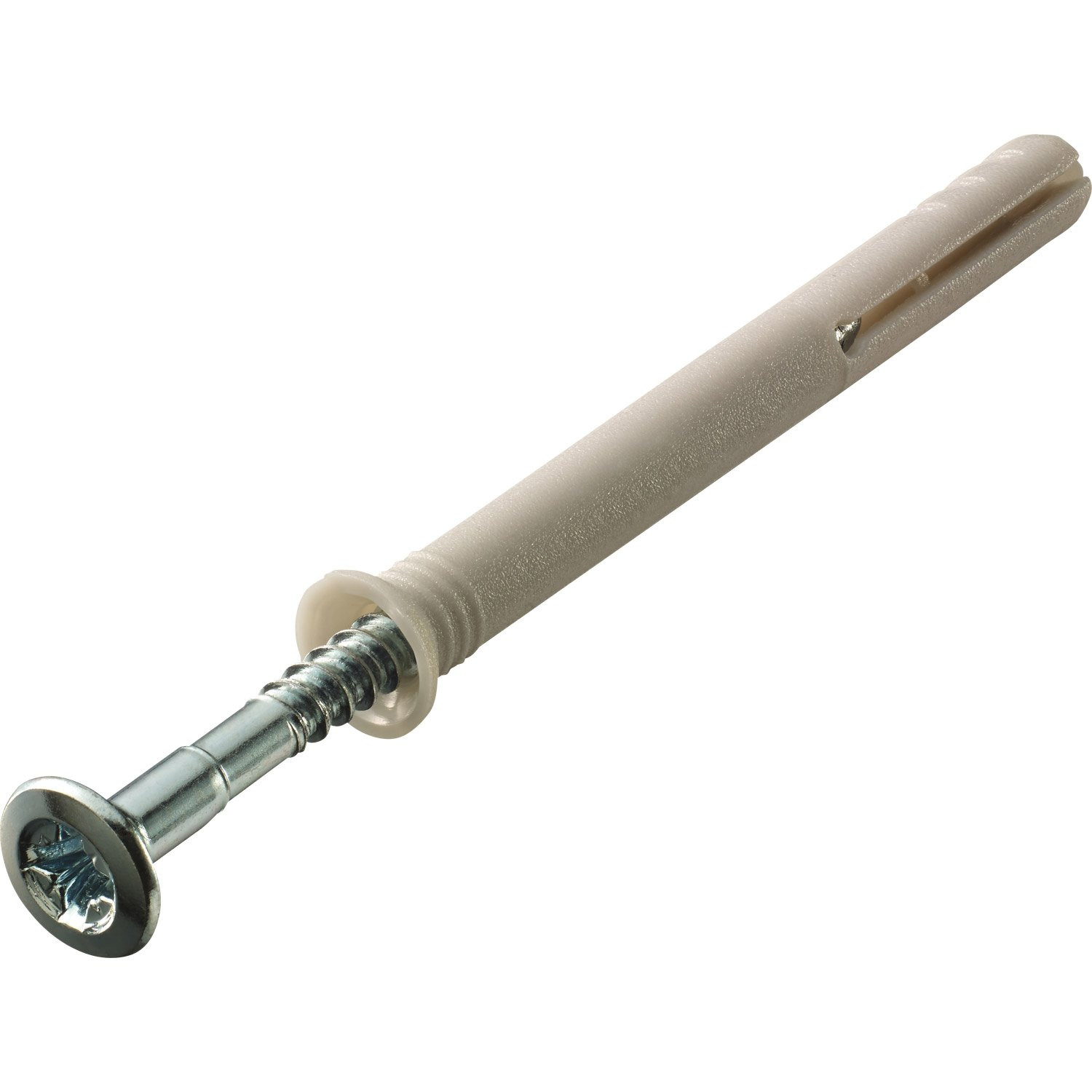 Cheville a frappe n° 6*40 jaune boite (100pcs) ** ZIRARA