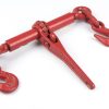 Tendeur chaine a cliquet a 2 crouchet pm 1/4 - 5/16 rouge**