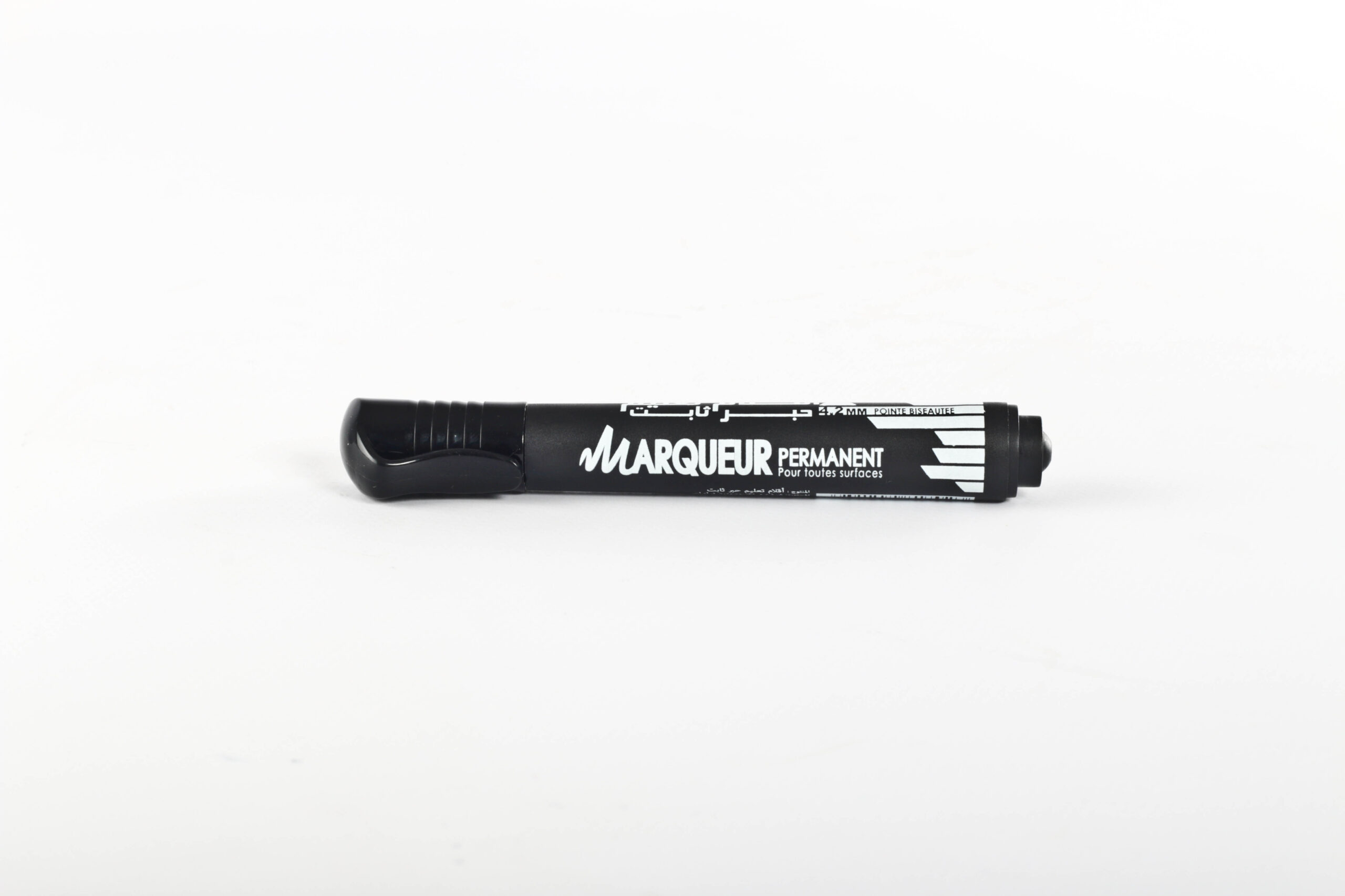 Marqueur permanent noir pour toutes surfaces 1702 (b/12pcs) ** TECHNO