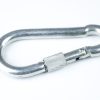 Mousqueton marin a ecrou 11*120*