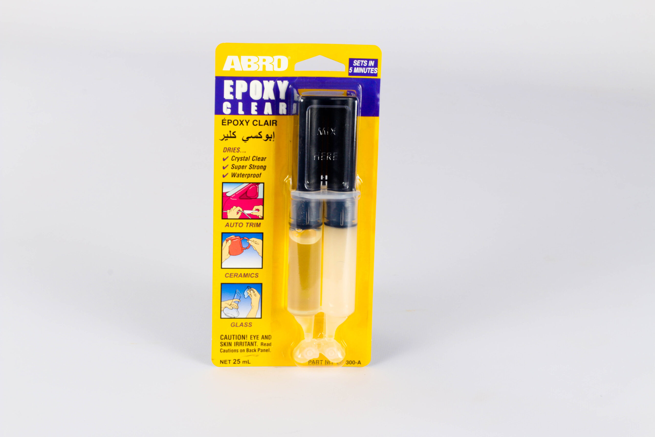 Colle seringue 2 tubes (c/ 12 pcs) ** ABRO