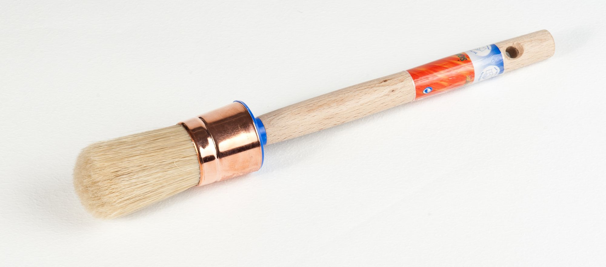 Pinceau rond bois 16 ngrb (c/12pcs) ** MINIROS