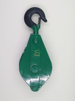 Poulie 1 ton vert simple **