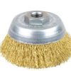 Brosse metal conique pour meuleuse 125/5
