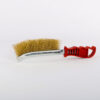 Brosse metal courbe jaune (b/12pcs) ** NEWSD