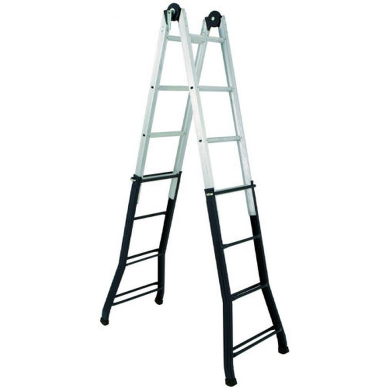 Echelle pliante alum/acier (4+4) ref:334 ** ALTIPESA