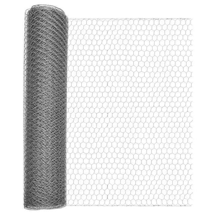 Grillage poul 3/4*25 m*14.1 KG NOIR 1CH ** BOOCHNA