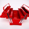 Caisse a outils 5 casiers lux metal 53 x 20 x 20 rouge ** MOB