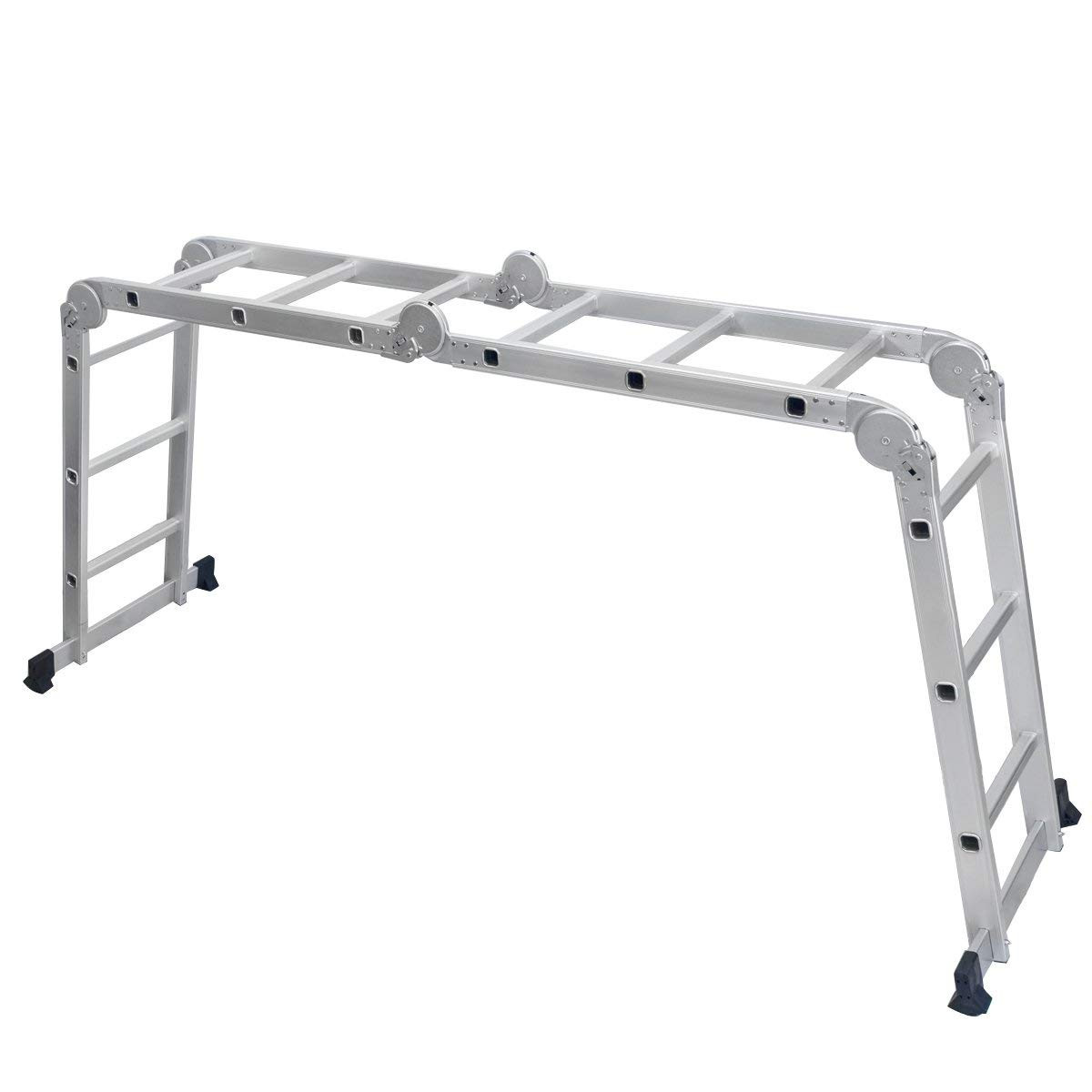 Echelle pliante 4*3 marches aluminium ** OASL