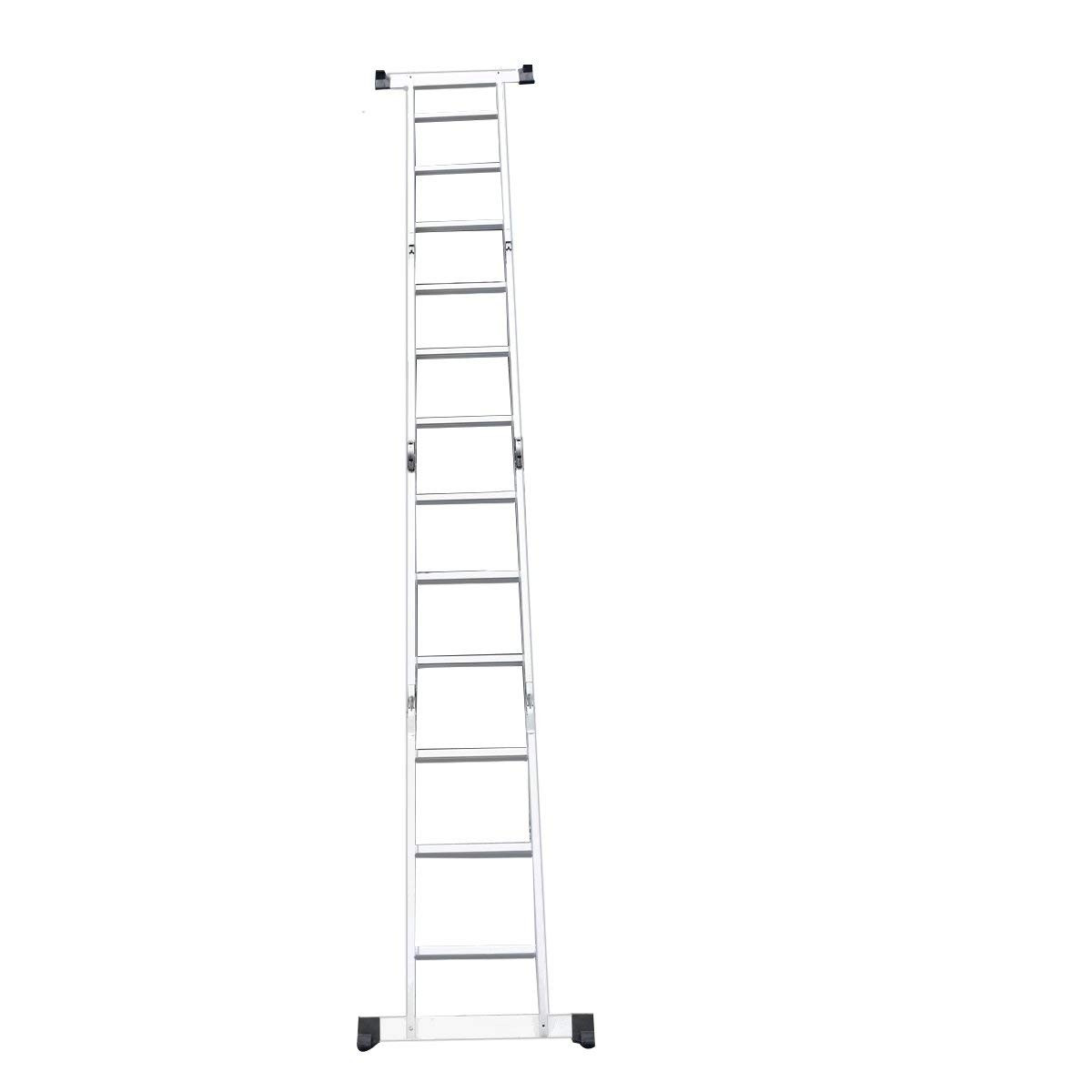 Echelle pliante 4*3 marches aluminium ** OASL