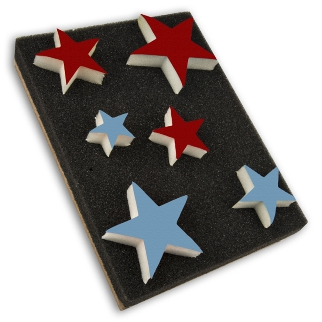 Pochoir etoiles ref 1533 ** DEKOR