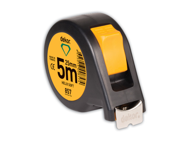 Quintuple metre noir 5m*25mm ref 857 ** DEKOR