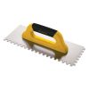 Truelle acier 50 cm dents carees 10x10 p/ouv/fer ref 434 ** DEKOR