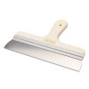 Couteau a enduit projete inox 30 cm m/bois ref 147 ** DEKOR