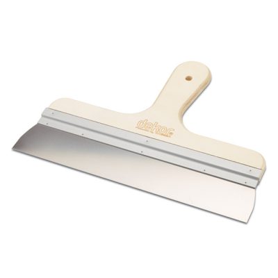 Couteau a enduit projete inox 30 cm m/bois ref 147 ** DEKOR