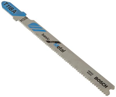 Lame de scie sauteuse T118 A METAL Ref: 608 631 964 ** BOSCH