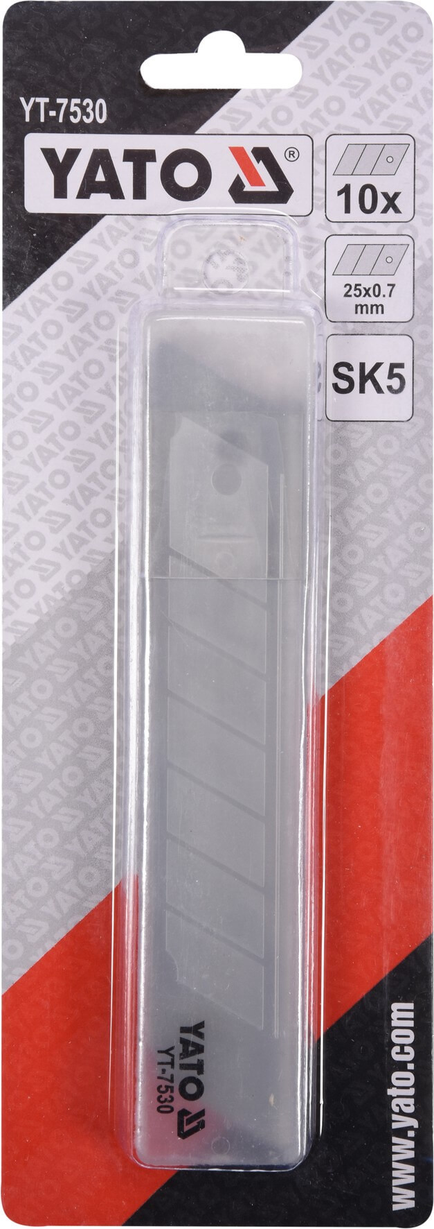 Lame cutter 25 mm Gm 25x0.7 mm (B/10 pcs) Réf: YT-7530 ** YATO