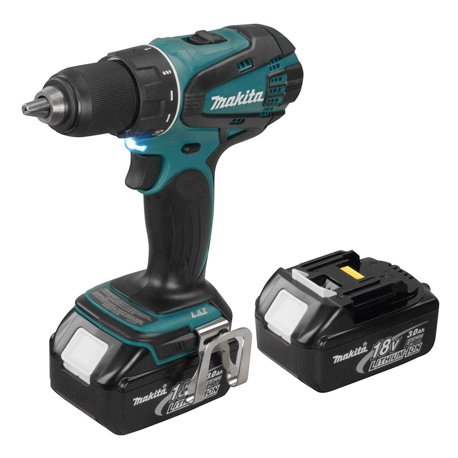 Visseuse Perceuse a batterie 18V 13 mm (BATTERIE 3.0AH) Réf: DDF456RFE ** MAKITA
