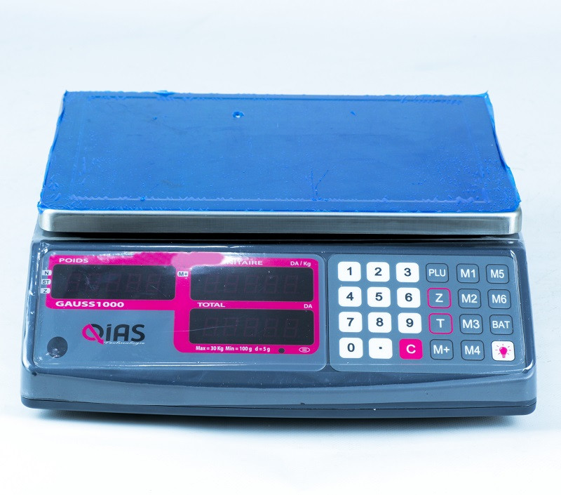 Bascul capacite 30KG/5G Réf: GAUSS 1000 ** QIAS