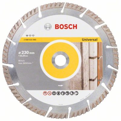 Disque diamant 230 universal Réf:2 608 615 065 ** BOSCH