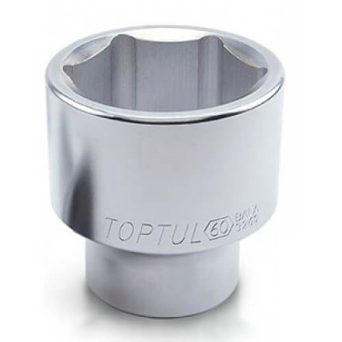 Douille N° 27 3/4"" (06 pans-chrom- court) Ref: BAEA2427** TOPTUL