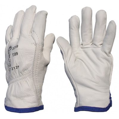 Gants cuire souple lisse Réf: 2219 (10 pcs) ** EP