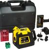 Niveau laser rotary avec recepteur sans trepied Réf: 1-77-496 ** STANLEY