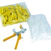 Kit systeme nivellement calle + consomable + pince **