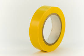 Chatterton jaune PM 10 M x 15 MM (P/12PCS-C/240PCS) ** IPAC