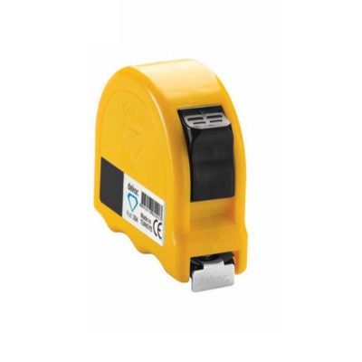 Decametre ruban jaune 10m*25mm Ref 298 ** DEKOR