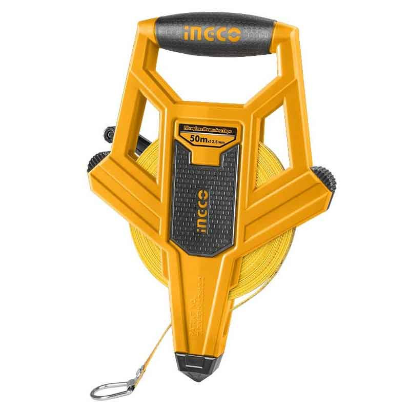 Quintuple decametre a bec 50 M ruban acier ** INGCO