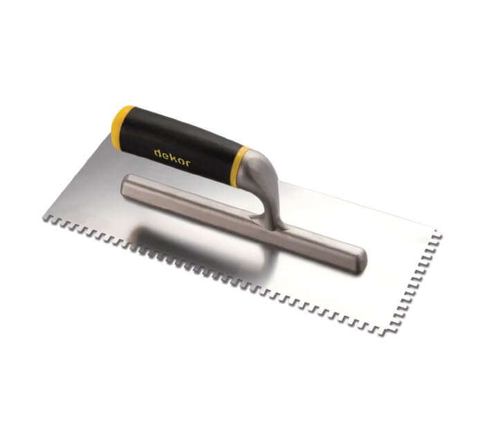 TRUELLE INOX 30 CM DENTS 4X6 P/ALU/OUV REF 518 ** DEKOR