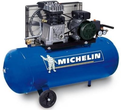 compresseur 100L 10 BAR/2HP Réf: MB 100 ** MICHELIN