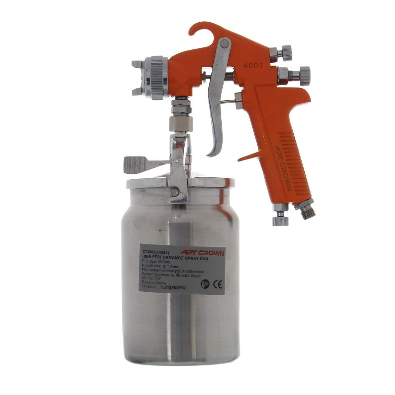 Pistolet de peinture diam: 1.8 MM // 1000 ML Réf:CT38055 ** CROWN