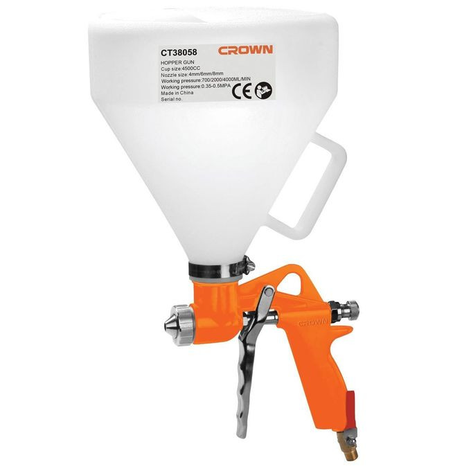 Pistolet a enduit plastique Réf: CT38058 ** CROWN