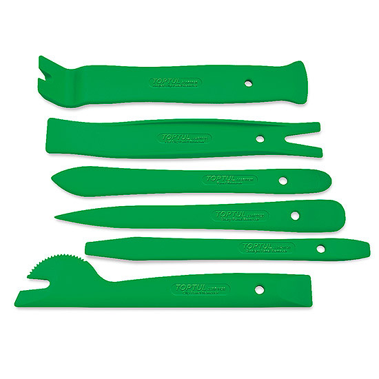 Jeu de spatule pour demonte garniture 6 PCS Réf: JGAS0601 ** TOPTUL