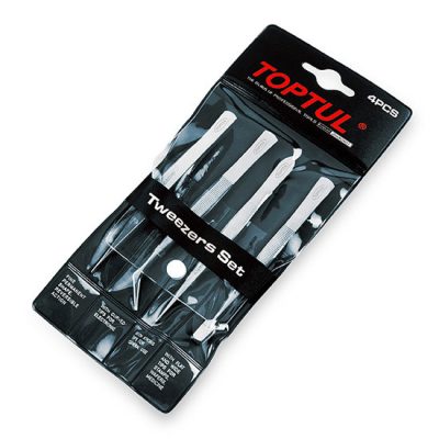 Jeu brucelles 04 PCS Réf: JGAA0401 ** TOPTUL
