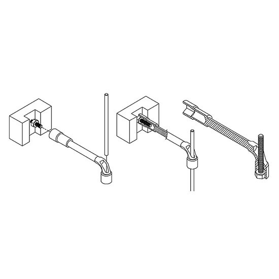 Cle à pipe chrome N°29 Ref: AEAE2929 ** TOPTUL
