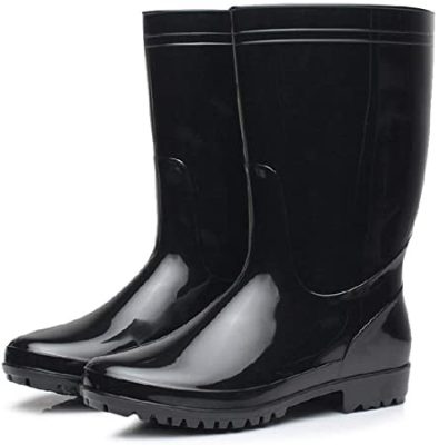 Botte homme 42 Noir/Jaune (C/ 06 paires) ** MONDIAL