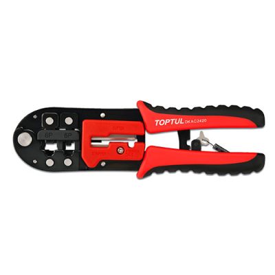 Pince a sertir fiche RJ 11/ RJ 12/ RJ45 Réf: DKAC2420 ** TOPTUL