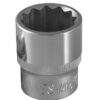 Douille chrome 1/2 N° 19 ( 12 pans-courte ) Ref: S04H4919 ** JONNESWAY
