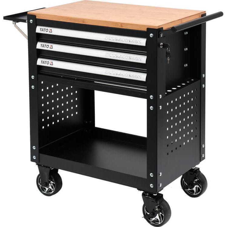 Servante complete 3 tirroires 162 pieces Réf: YT-55280 ** YATO