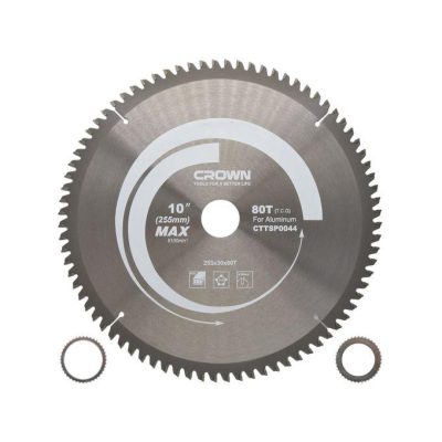 Disque à couper aluminium 250 x 3.2 x 30 x 80D ** CROWN